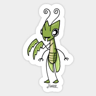 Mantis Cutie Sticker